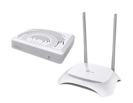 Innbox G2301 ONT И TP-Link TL-WR840N